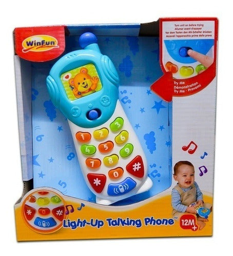 Winfun Light Up Talking Phone
